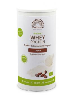 Wei whey proteine cacao 75% bio