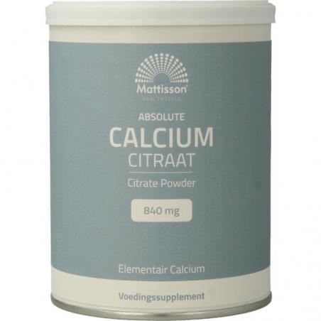 Calcium citraat poeder - 21% elementair calcium