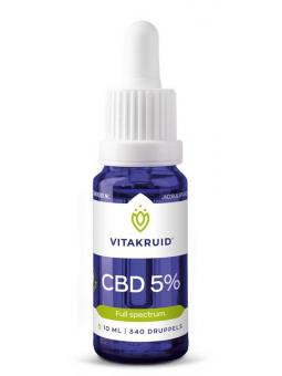 CBD Olie 5% full spectrum met MCT als drager