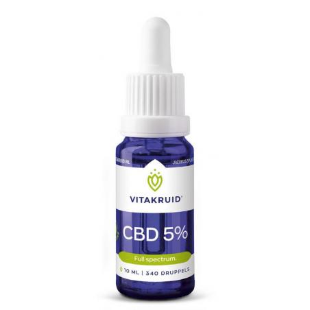 CBD Olie 5% full spectrum met MCT als drager