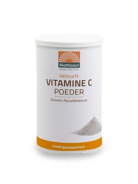 Mattisson Vitamine C poeder zuiver ascorbinezuur
