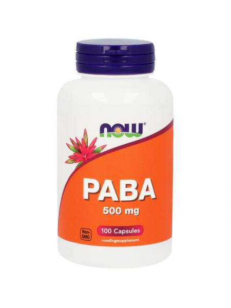 NOW PABA 500 mg