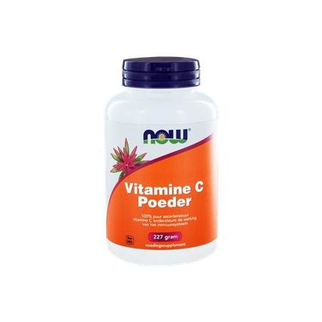 NOW Vitamine C poeder ascorbinezuur