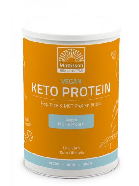 Mattisson Vegan Keto protein shake - pea, rice & MCT