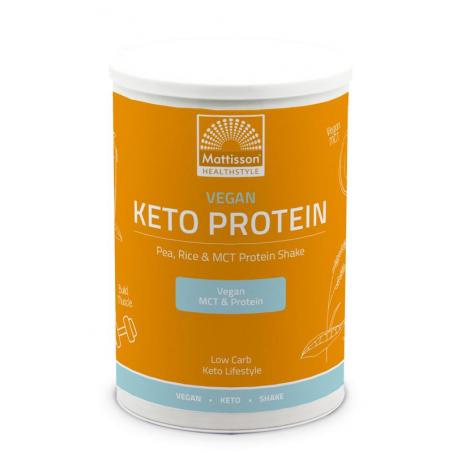 Mattisson Vegan Keto protein shake - pea, rice & MCT