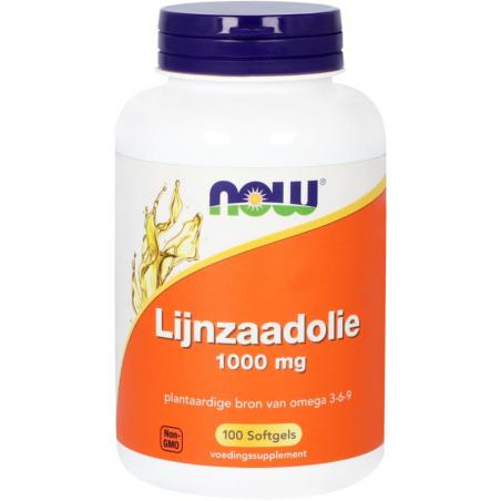 NOW Lijnzaadolie 1000 mg
