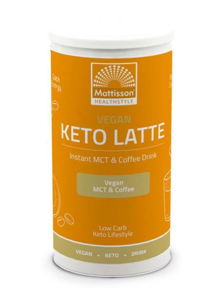 Mattisson Vegan keto latte instant MCT & coffee drink