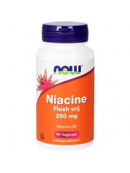 NOW Niacine flush vrij 250 mg