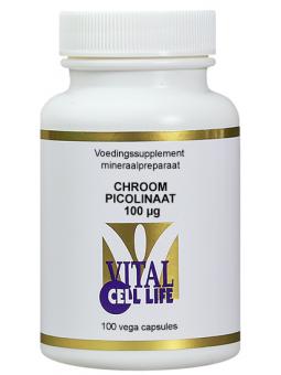 Vital Cell Life Chroom picolinaat 100 mcg