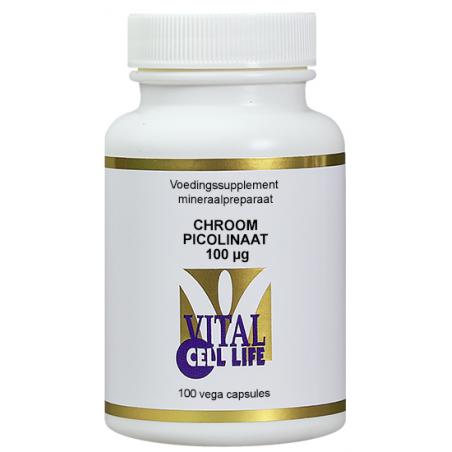 Vital Cell Life Chroom picolinaat 100 mcg