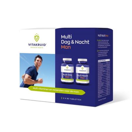 Vitakruid Multi dag & nacht man 2 x 90