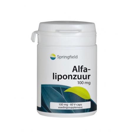 Springfield Alfa-liponzuur 100 mg