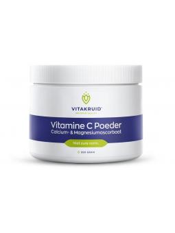 Vitakruid Vitamine C poeder calcium- & magnesiumascorbaat