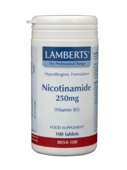 Lamberts Vitamine B3 250mg (nicotinamide)