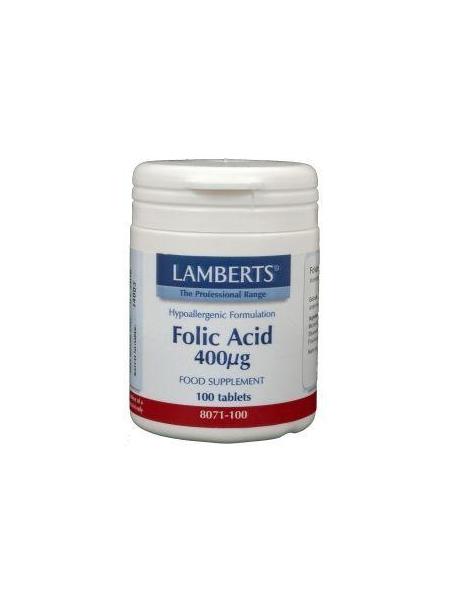 Lamberts Vitamine B11 400mcg (foliumzuur)