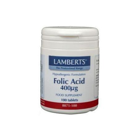 Lamberts Vitamine B11 400mcg (foliumzuur)