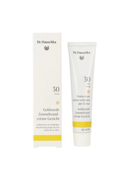 Gekleurde zonnebrandcreme gezicht spf30