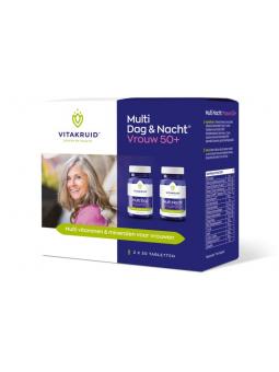 Multi dag & nacht vrouw 50+ 2 x 30 tabletten