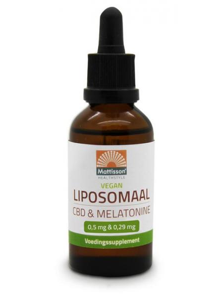 Mattisson Vegan liposomaal CBD 0,5mg & melatonine 0,29mg