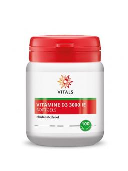 Vitals Vitamine D3 3000 IE Vegan kopen | Vits & Mins