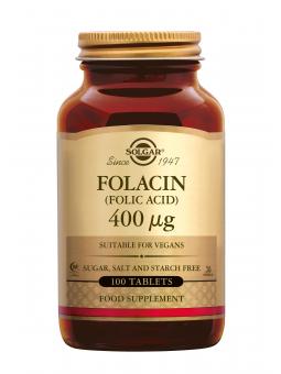 Folacin (folic acid) 400 mcg