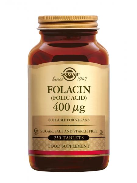 Folacin (folic acid) 400 mcg