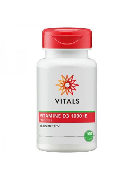 Vitals Vitamine D3 1000 ie Vegan kopen | Vits & Mins