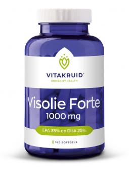 Vitakruid Visolie Forte 1000 mg EPA 35% DHA 25%