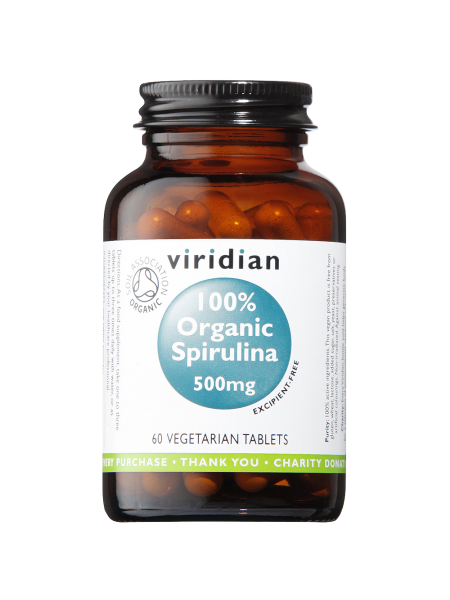 Organic Spirulina 500 mg