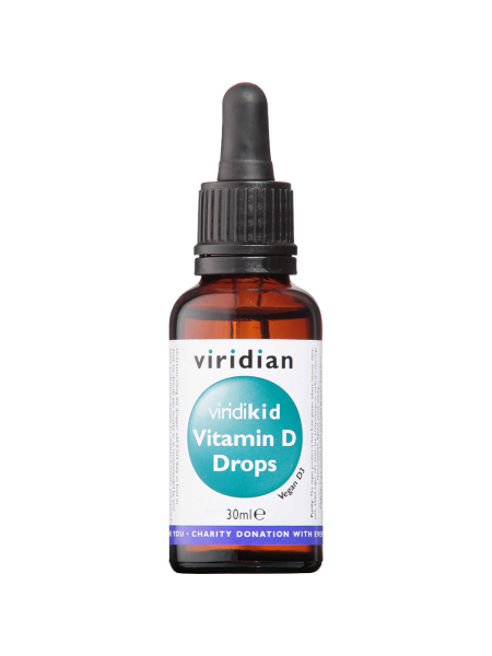 ViridiKid Vitamin D3 (Vegan) 400 IU (10 mcg)