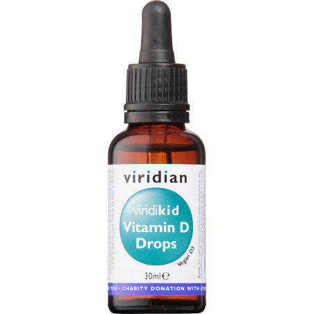 ViridiKid Vitamin D3 (Vegan) 400 IU (10 mcg)