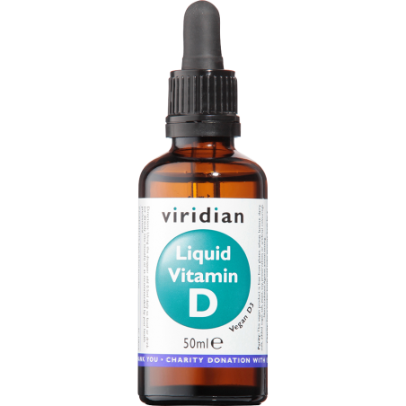 Liquid Vitamin D3 (Vegan) 2000 IU (50 mcg)