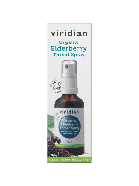 Organic Elderberry Throat Spray