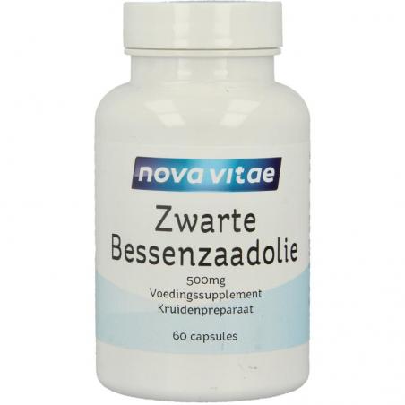 Nova Vitae zwarte bessenzaad olie