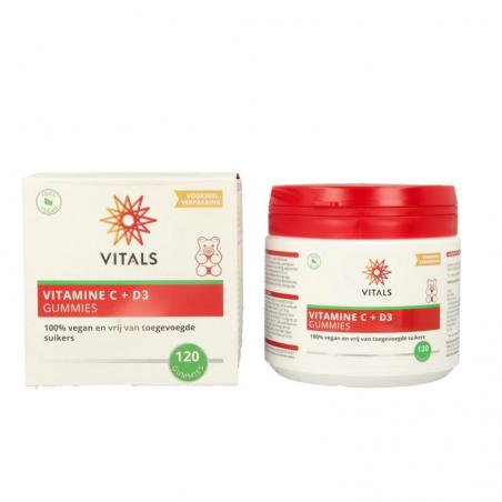 Vitals vit c + d3 gummies