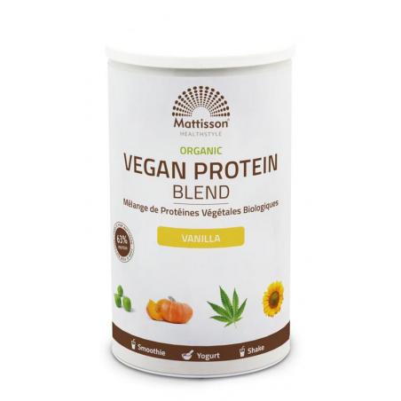 Mattisson organic protein blend vanilla