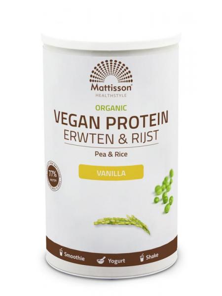 Mattisson protein erwt&rijst van veg bio