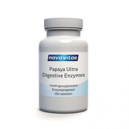 Nova Vitae papaya ultra digestive enzymes