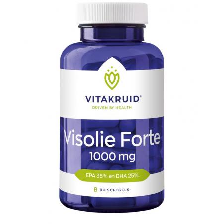 Vitakruid Visolie Forte 1000 mg EPA 35% DHA 25%