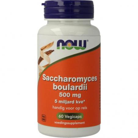 NOW saccharomyces boulardii 500mg