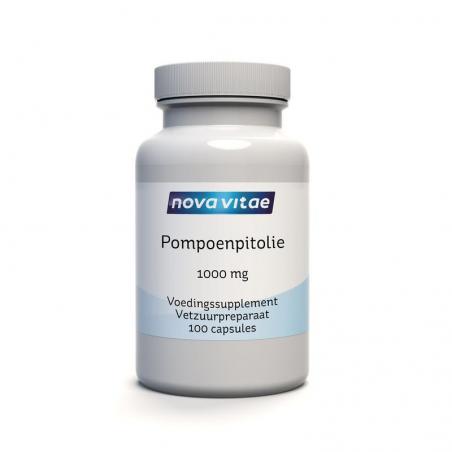 Nova Vitae pompoenpit olie 1000mg