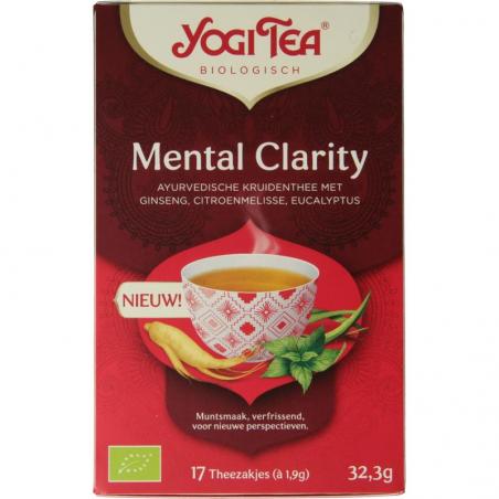 Yogi Tea Yogi Tea mental clarity bio