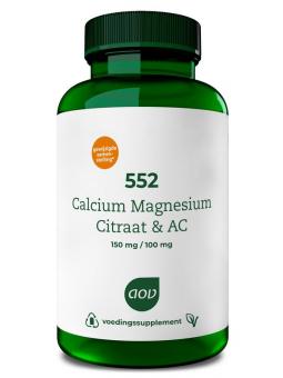 552 Calcium & magnesium citraat AC