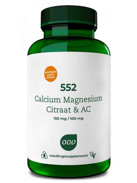 552 Calcium & magnesium citraat AC