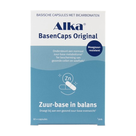 Alka BasenCaps Original - Natuurlijke pH-balansondersteuning | Vits & Mins