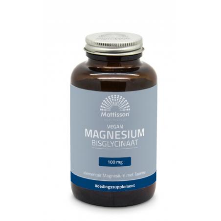 Mattisson magnesium bisgl 100mg elemen