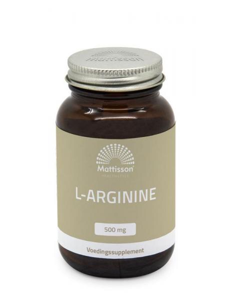 Mattisson l-arginine 500mg