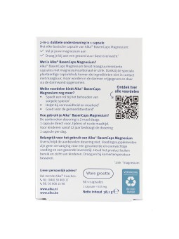 Tijdelijk 20% korting op Alka® BasenCaps Magnesium | Basische magnesiumcapsules | vitsenmins.nl