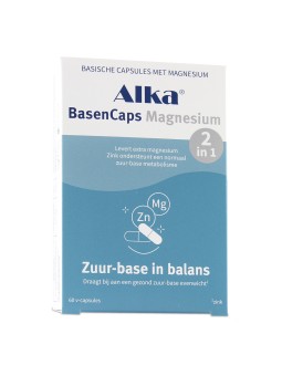 Tijdelijk 20% korting op Alka® BasenCaps Magnesium | Basische magnesiumcapsules | vitsenmins.nl