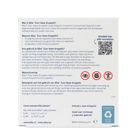 Tijdelijk 20% korting op Alka® Druppels met zink | Basisch drinkwater | vitsenmins.nl